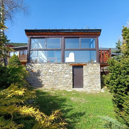 Chalet Pres Des Pistes Avec Vue Panoramique Les Angles  Kültér fotó